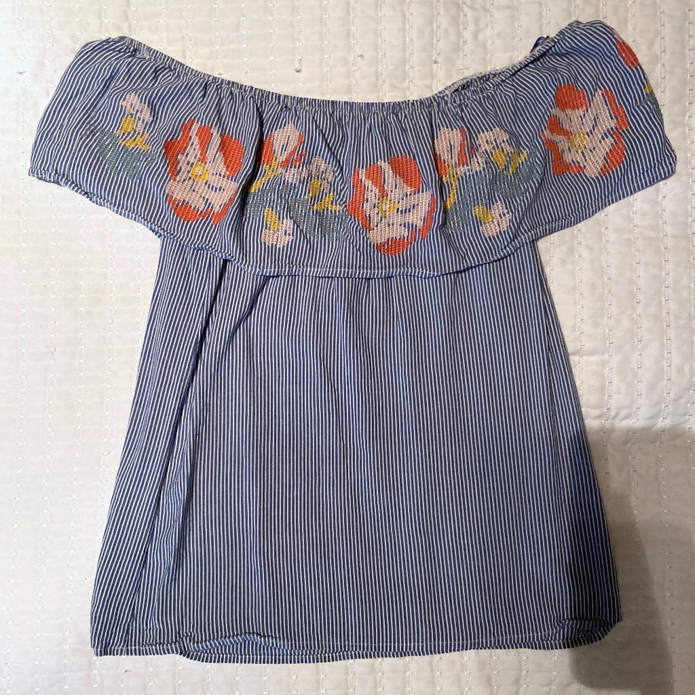 Off-the-Shoulder Flowy Top